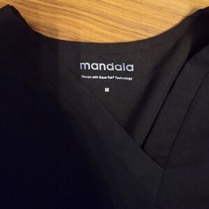 Mandala Black Top